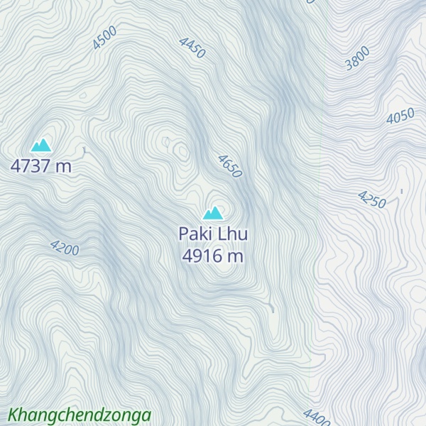 Map of Paki Lhu