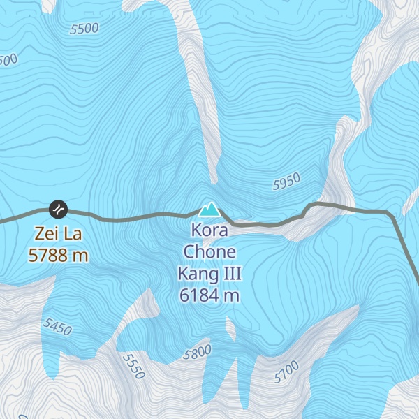 Map of Kora Chone Kang III