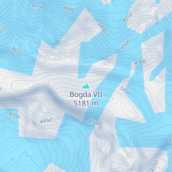 Map of Bogda VII