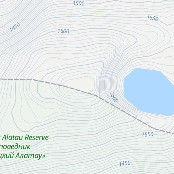 Map of Srednii Kanim
