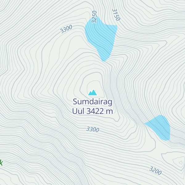 Map of Sumdairag Uul