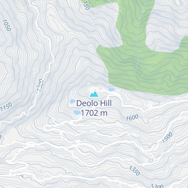 Map of Deolo Hill