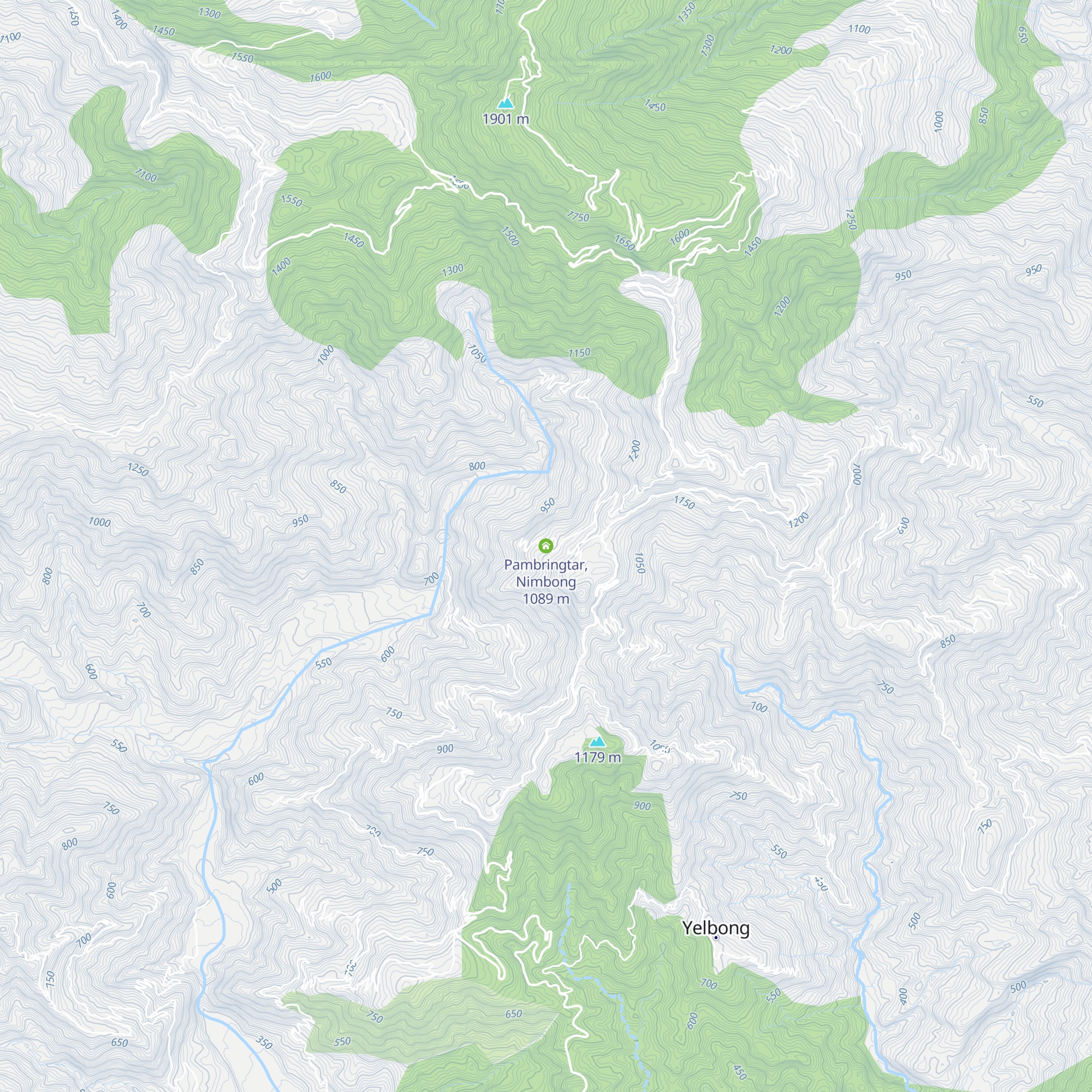 Pambringtar, Nimbong map