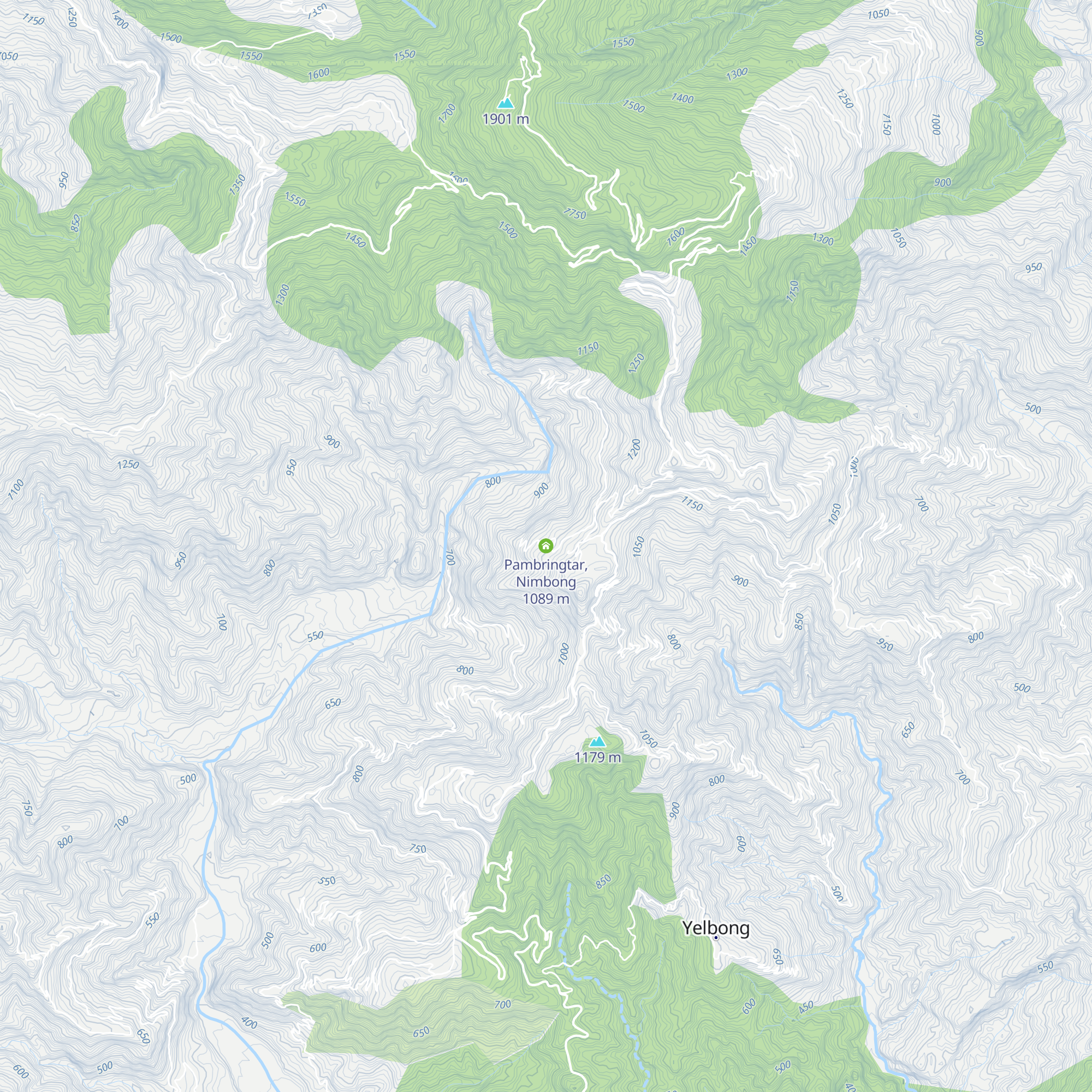 Pambringtar, Nimbong map