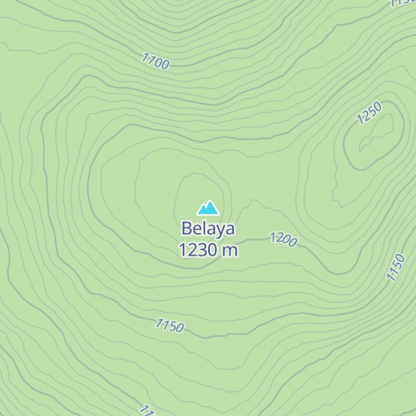 Map of Belaya