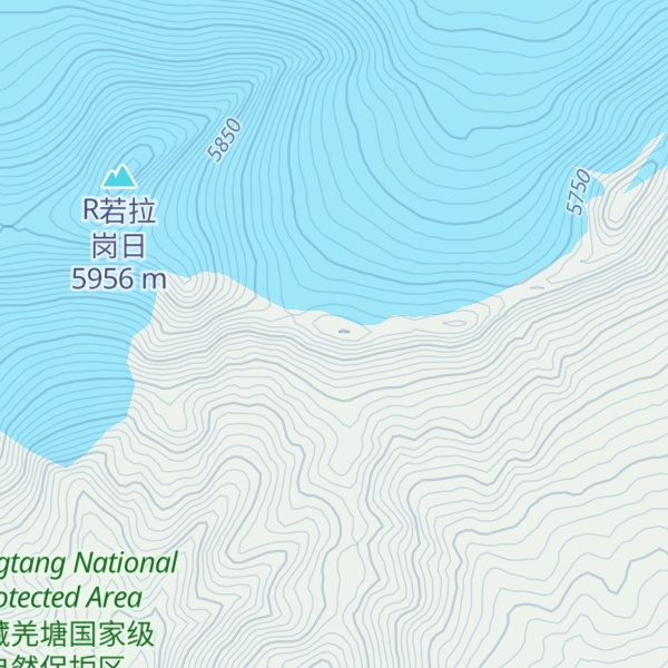 Map of Rola Kangri
