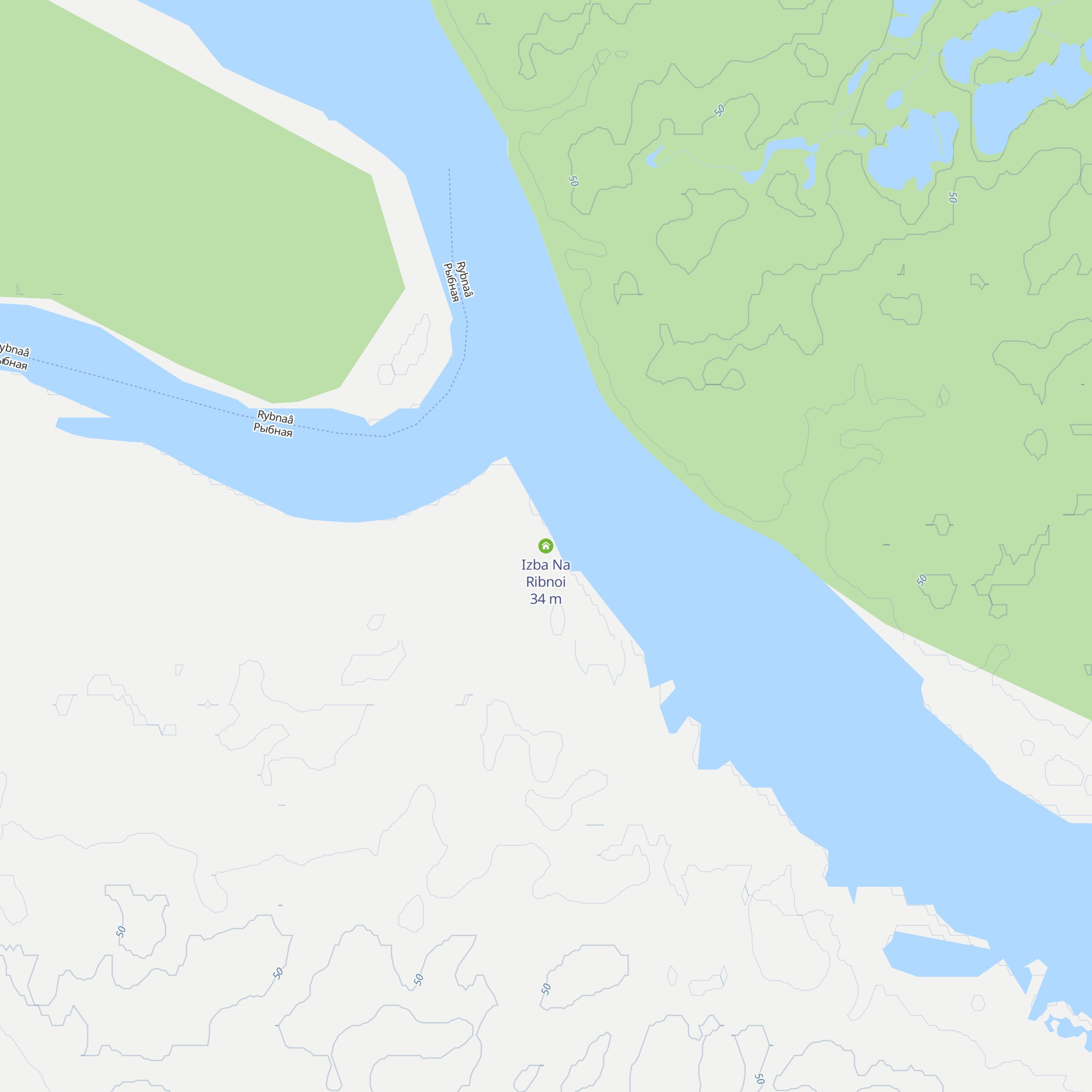 Izba Na Ribnoi map
