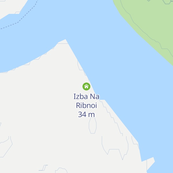 Map of Izba Na Ribnoi