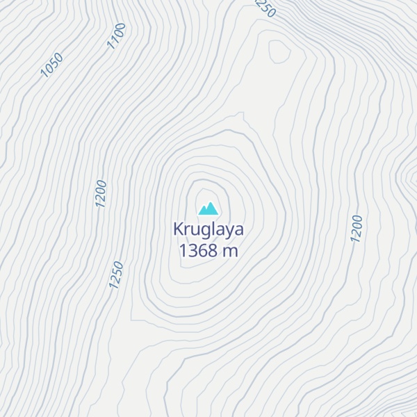 Map of Kruglaya