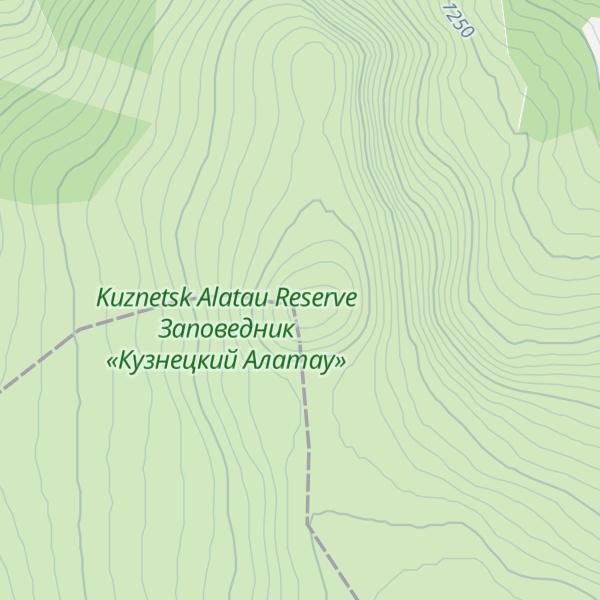 Map of Golden Horn Mountain