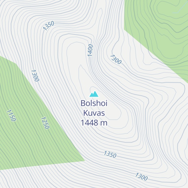Map of Bolshoi Kuvas
