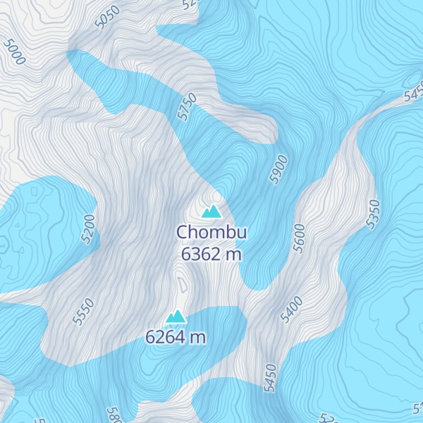 Map of Chombu
