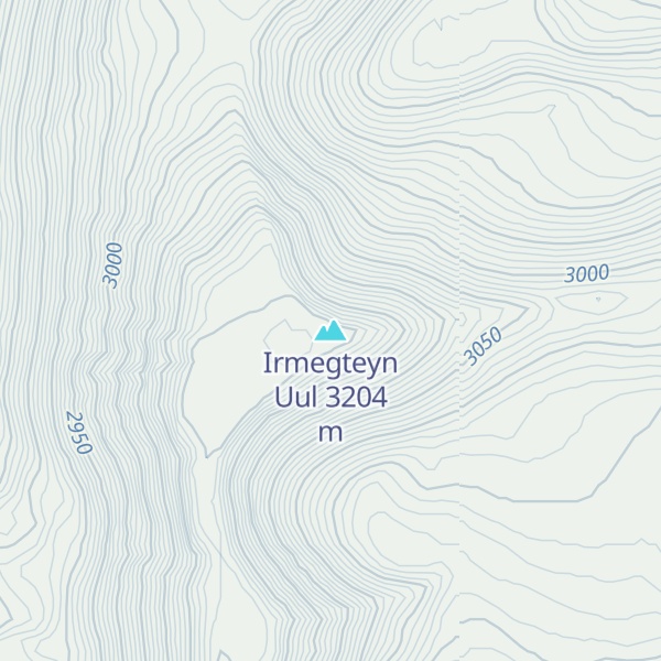 Map of Irmegteyn Uul