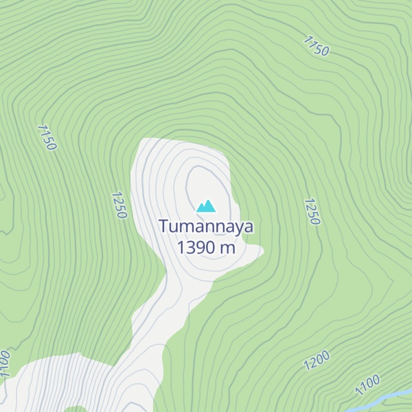 Map of Tumannaya