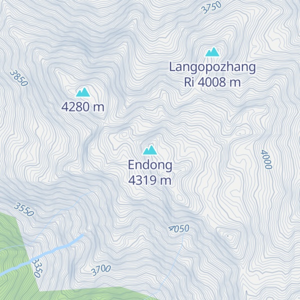Map of Endong