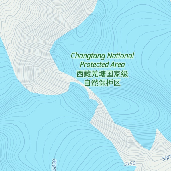 Map of Amu Kangri