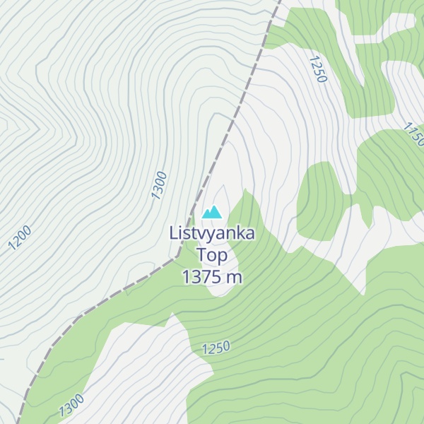 Map of Listvyanka Top