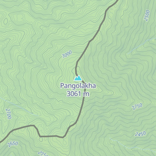 Map of Pangolakha