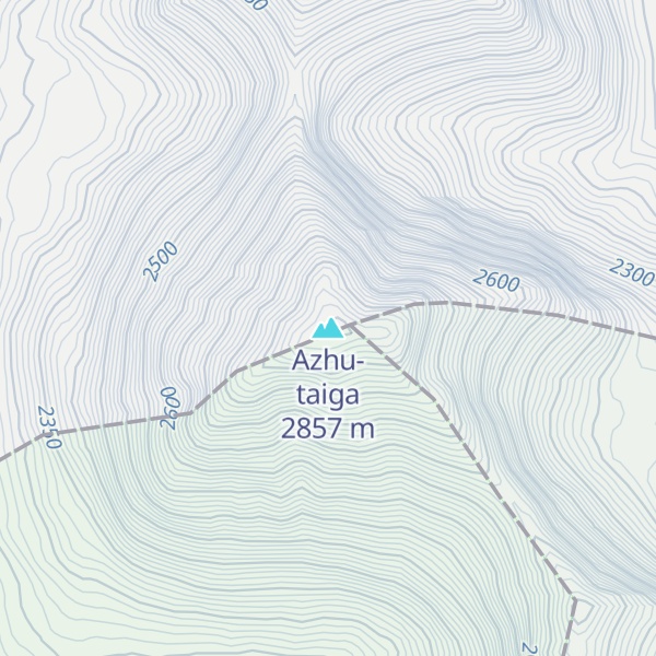 Map of Azhu-taiga