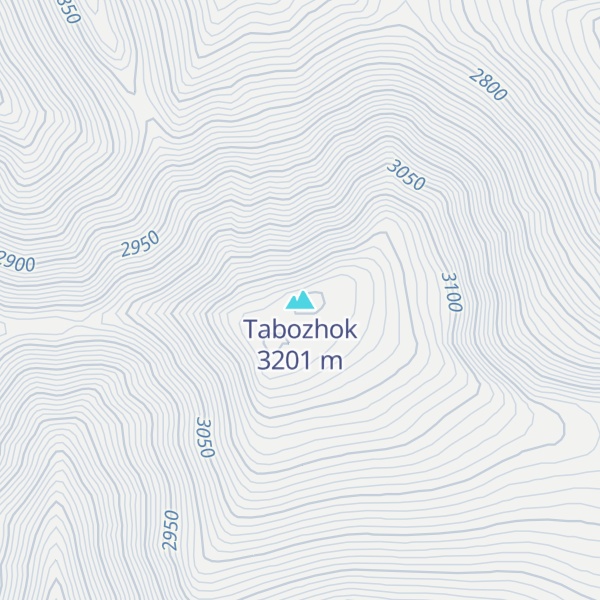 Map of Tabozhok