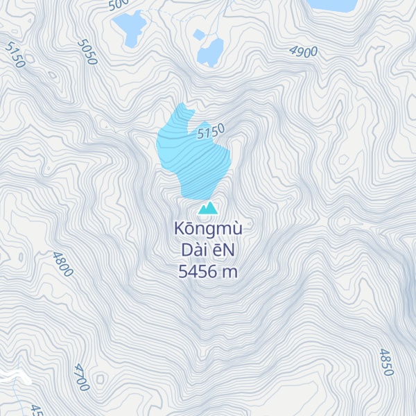 Map of Kōngmù Dài ēN