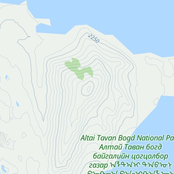 Map of Bagtalga Uul