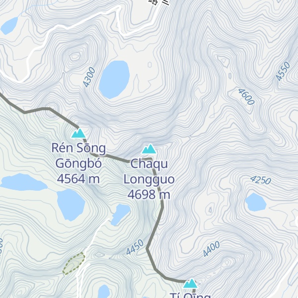 Map of Chaqu Longguo