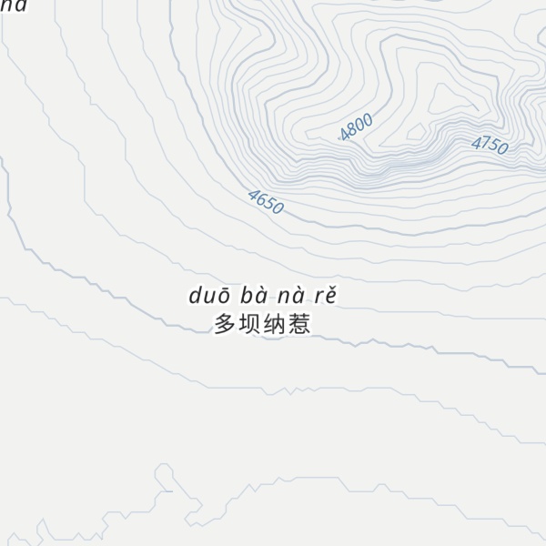 Map of Duō Bà Nà Rě