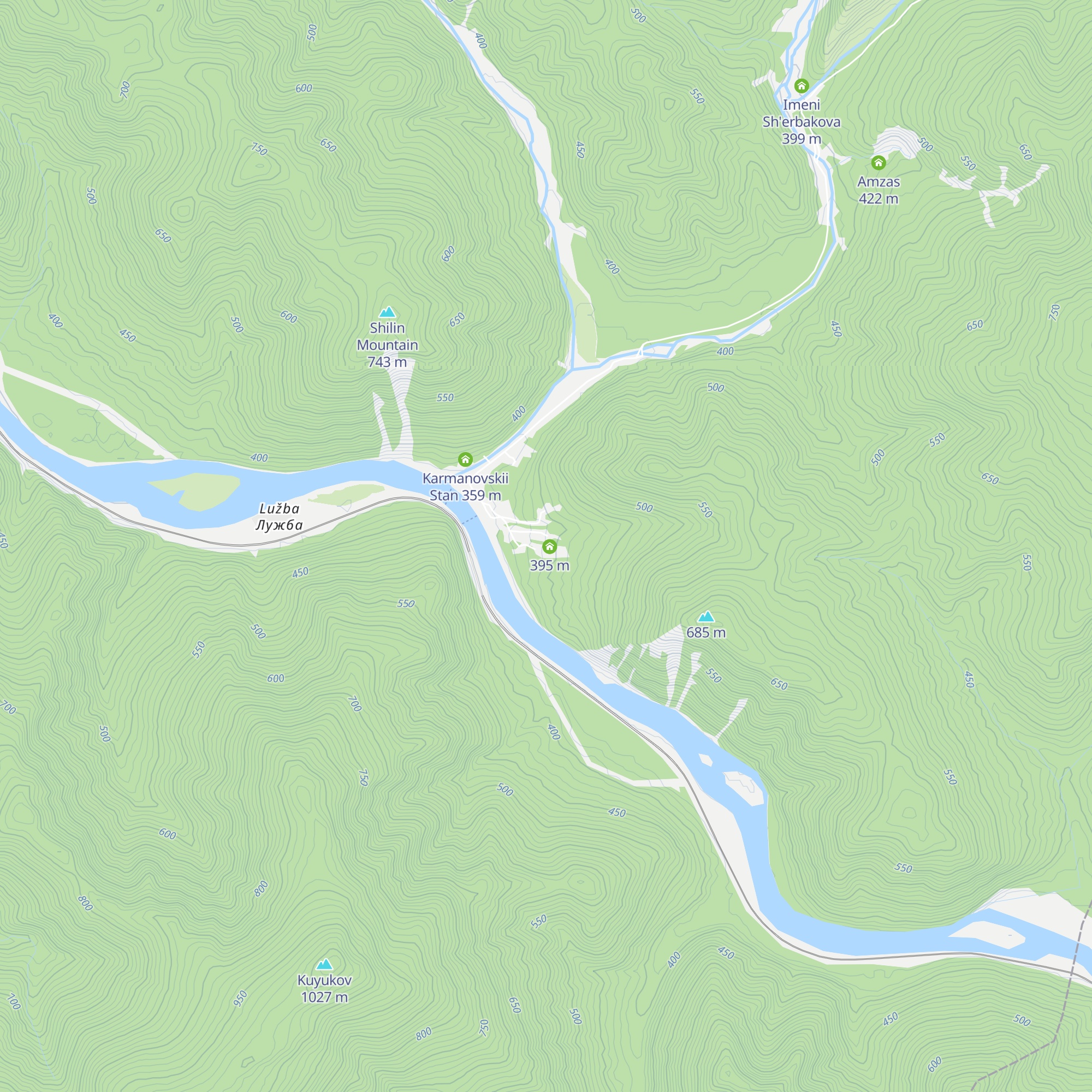 Kuzbasskii map