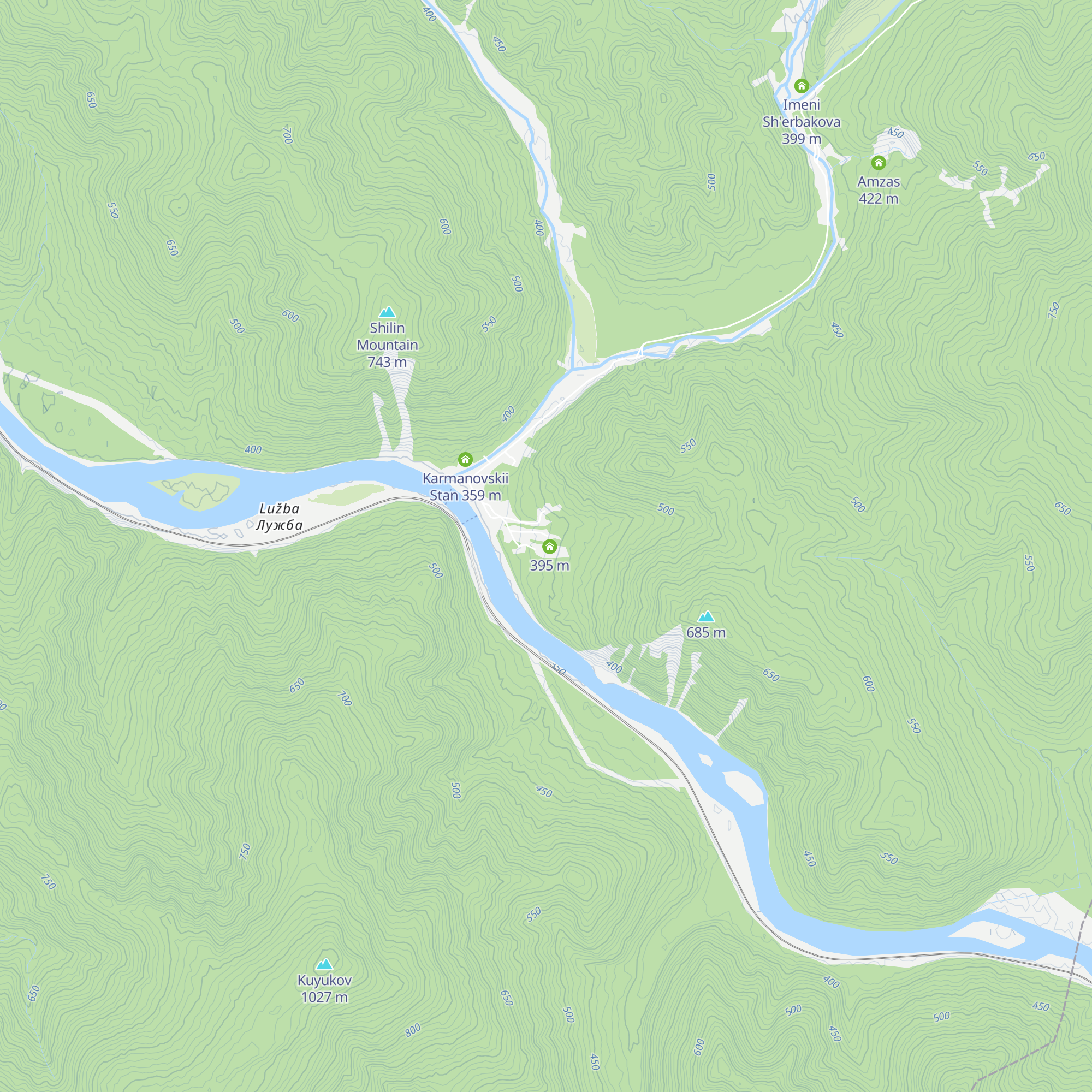 Kuzbasskii map