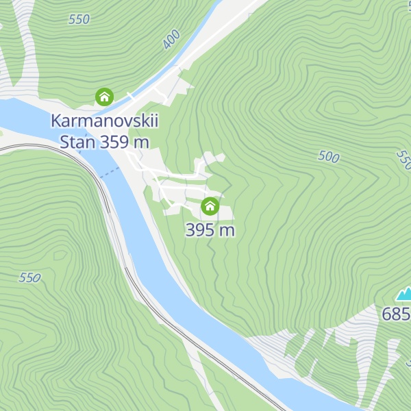 Map of Kuzbasskii