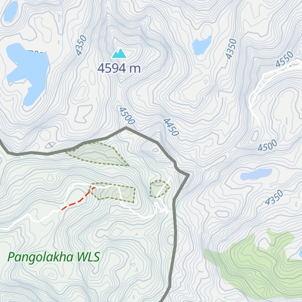 Map of Batang La