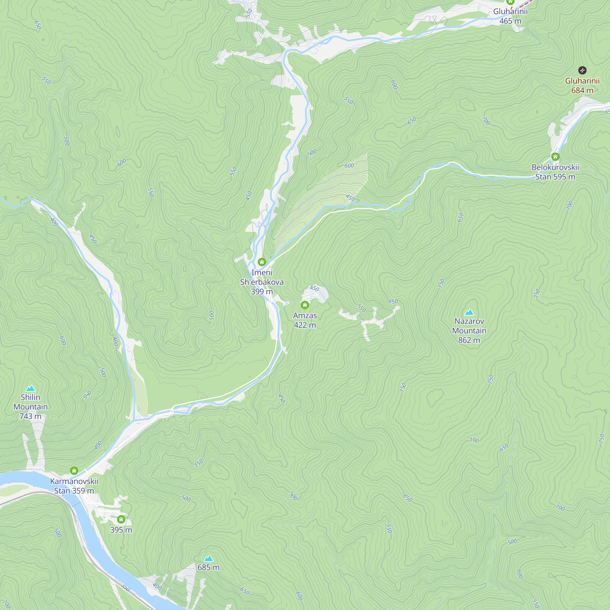 Amzas map
