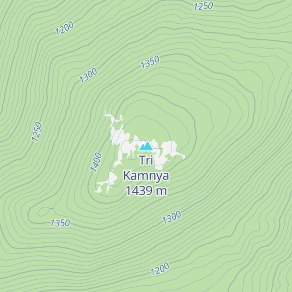 Map of Tri Kamnya