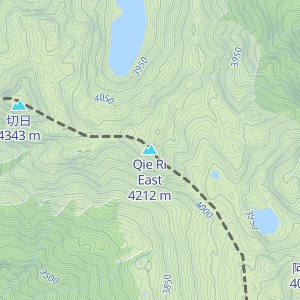 Map of Qie Ri East