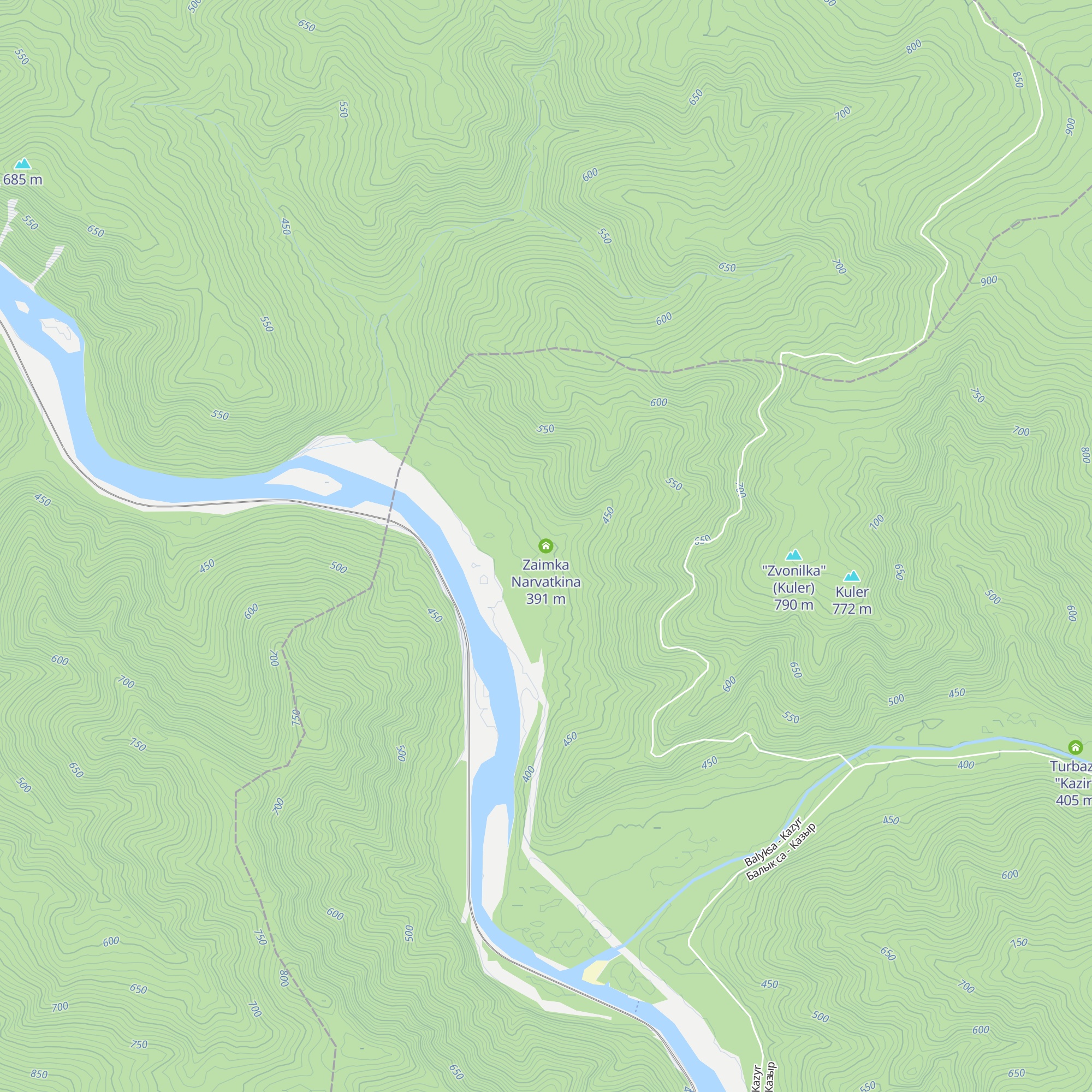 Zaimka Narvatkina map