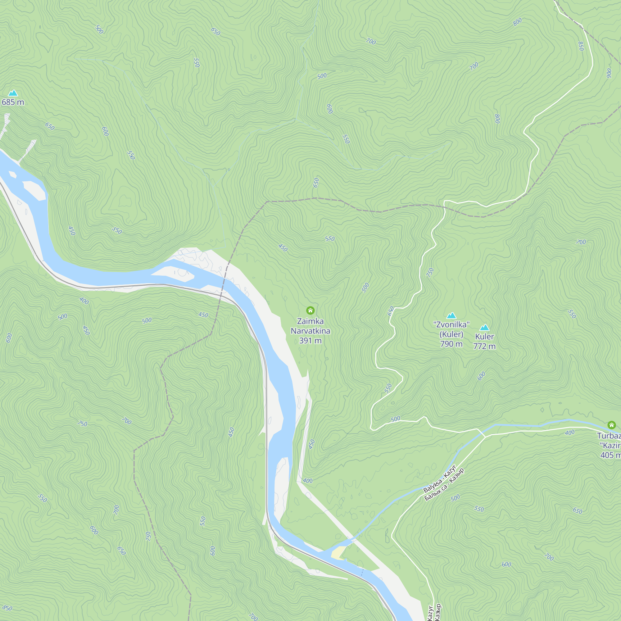 Zaimka Narvatkina map