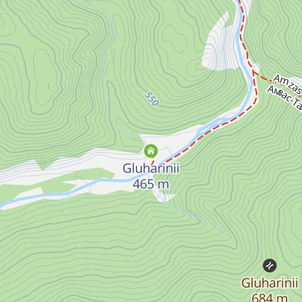 Map of Gluharinii