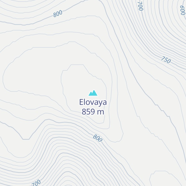 Map of Elovaya
