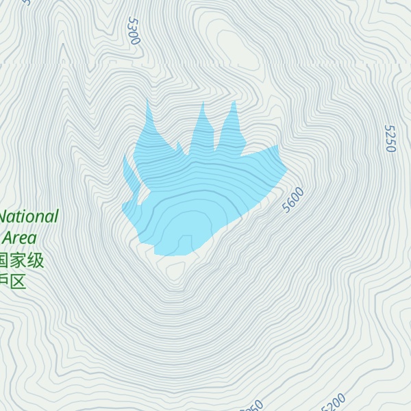 Map of Shiliu Feng