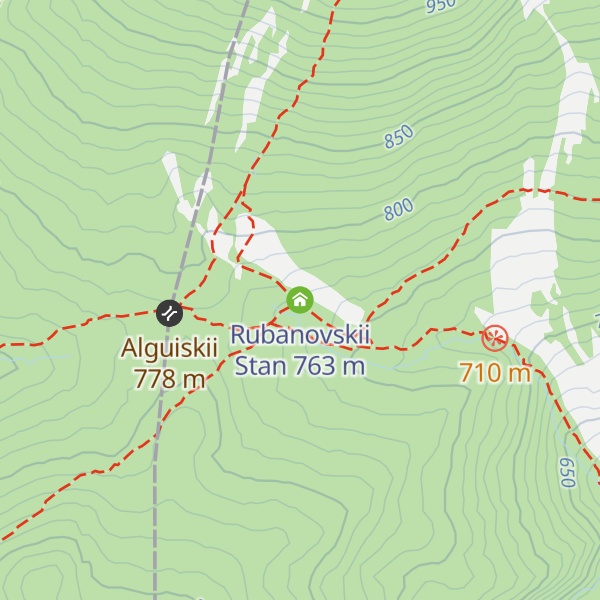 Map of Rubanovskii Stan