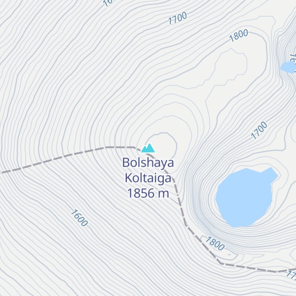 Map of Bolshaya Koltaiga