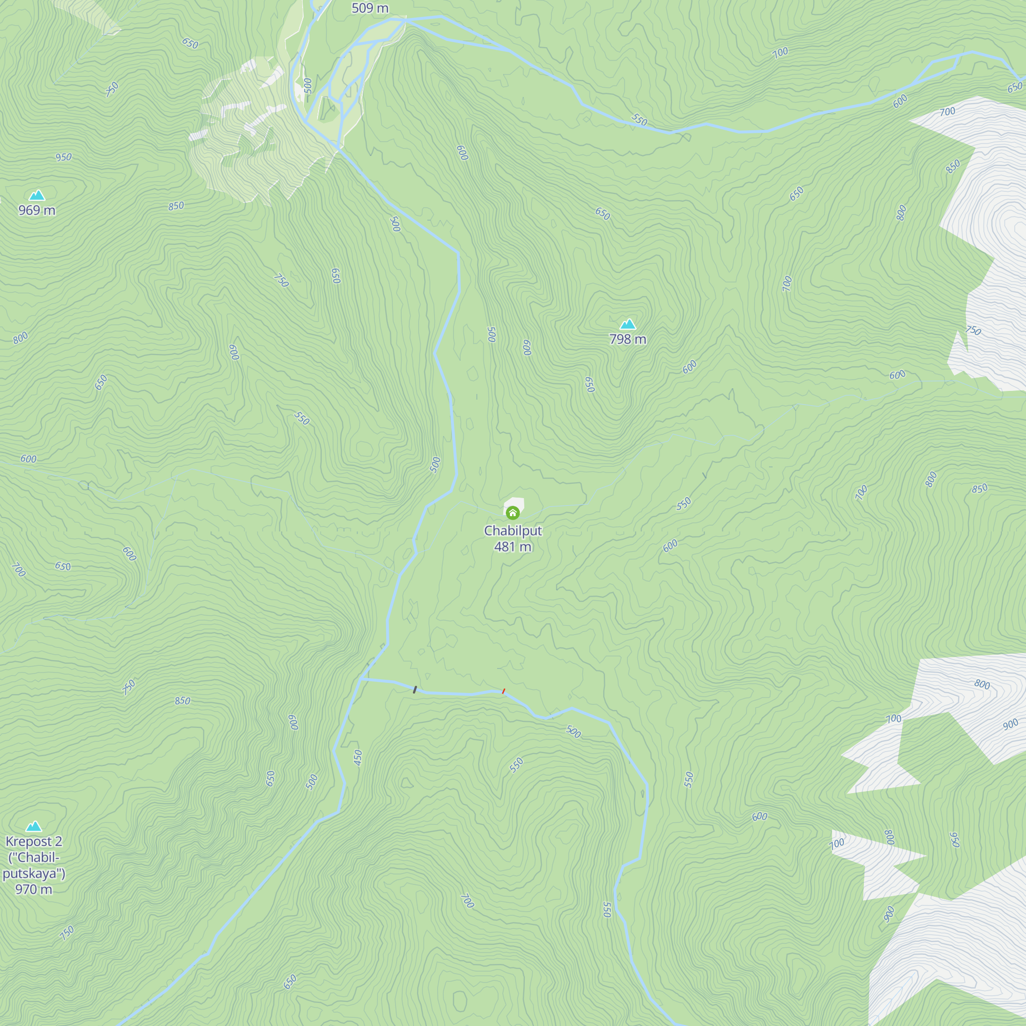 Chabilput map
