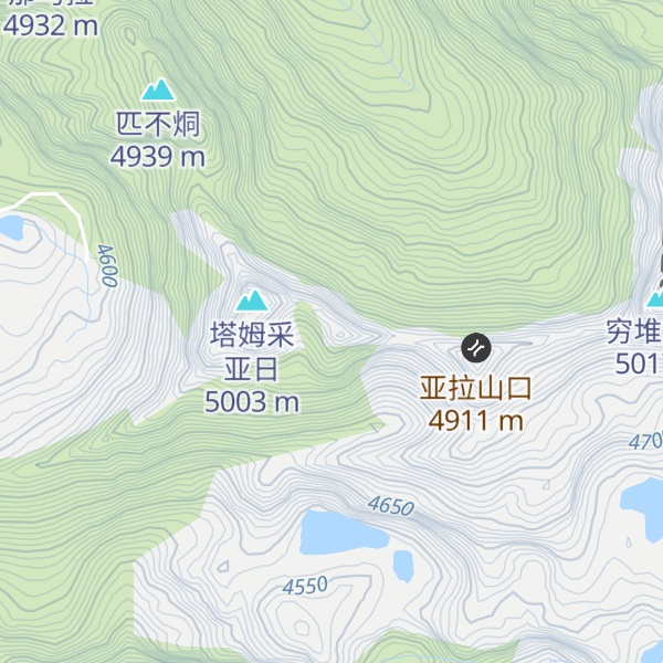 Map of 亚拉