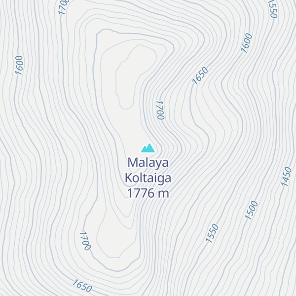 Map of Malaya Koltaiga