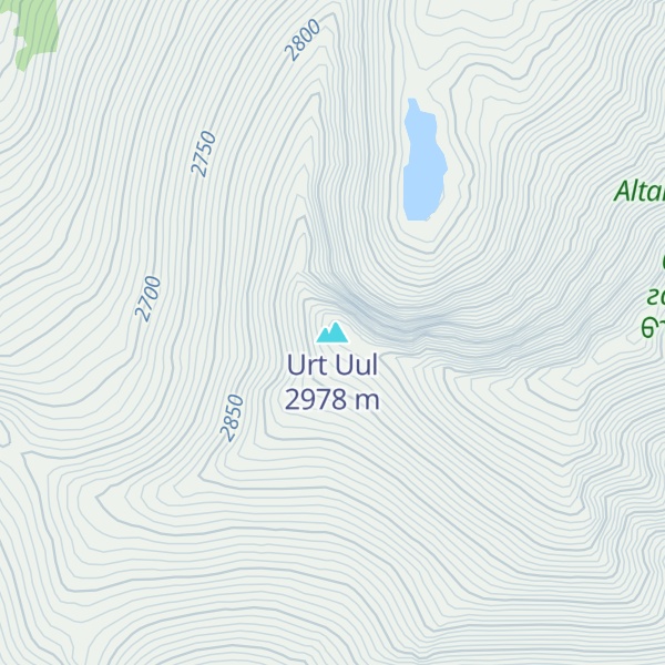 Map of Urt Uul
