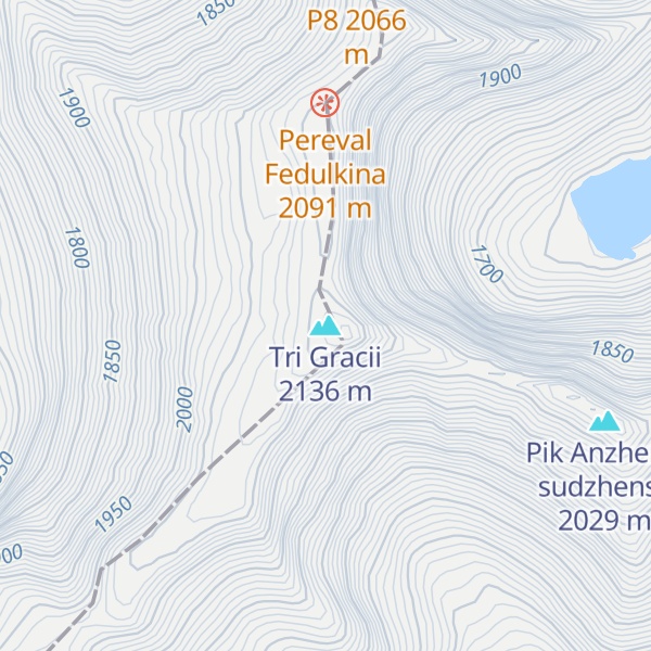Map of Tri Gracii