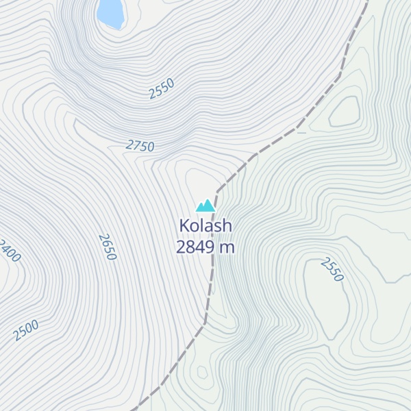 Map of Kolash