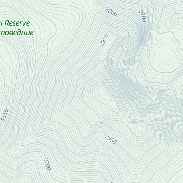Map of Trekhglavaya