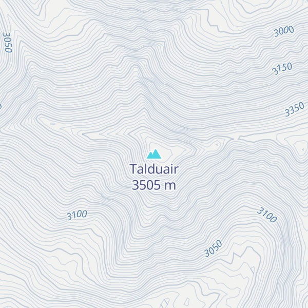 Map of Talduair